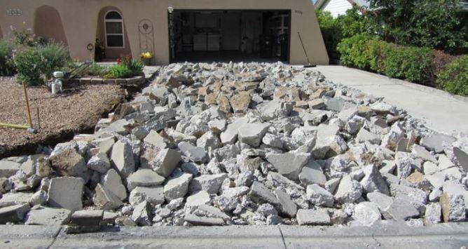 delaware concrete removal